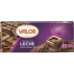 Chocolate con leche valor, tableta 300 g