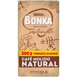 Café molido natural bonka, paquete 500 g