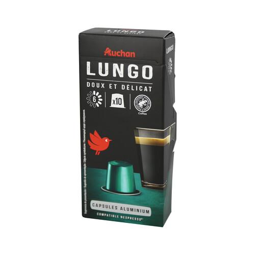 PRODUCTO ALCAMPO Café en cápsulas Lungo I6, 10 uds. 