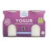 CANTERO DE LETUR Yogur de vaca natural ecológico ,sin lactosa pack de 2 uds. de 125 g