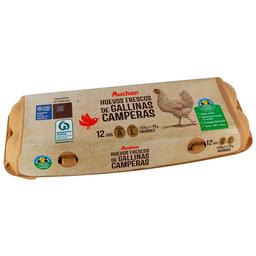 ALCAMPO CULTIVAMOS LO BUENO  Huevos de gallinas camperas clase L y cat. A 12 uds