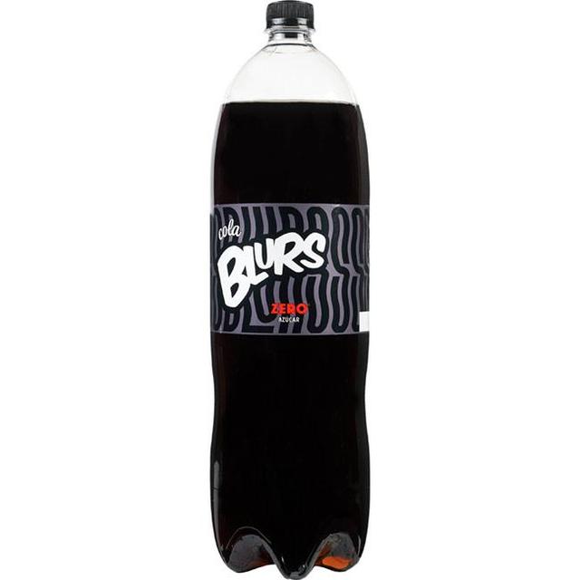 Refresco cola blurs zero, botella 2 litros