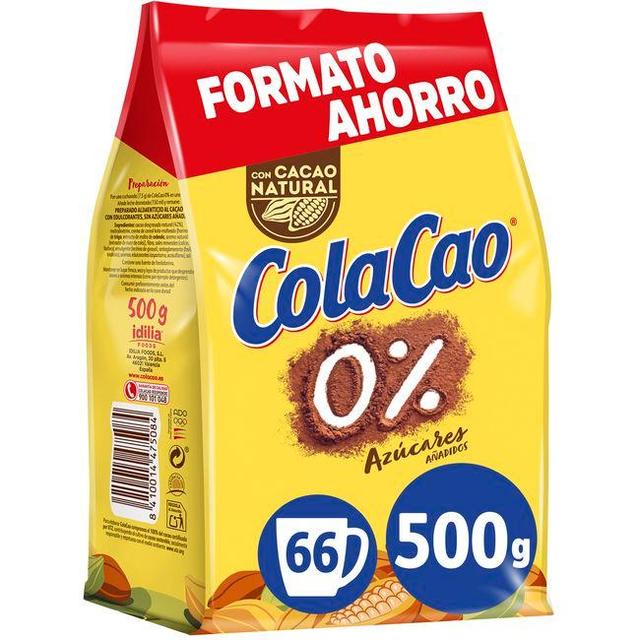 Cacao soluble 0% cola cao, sobre 500 g