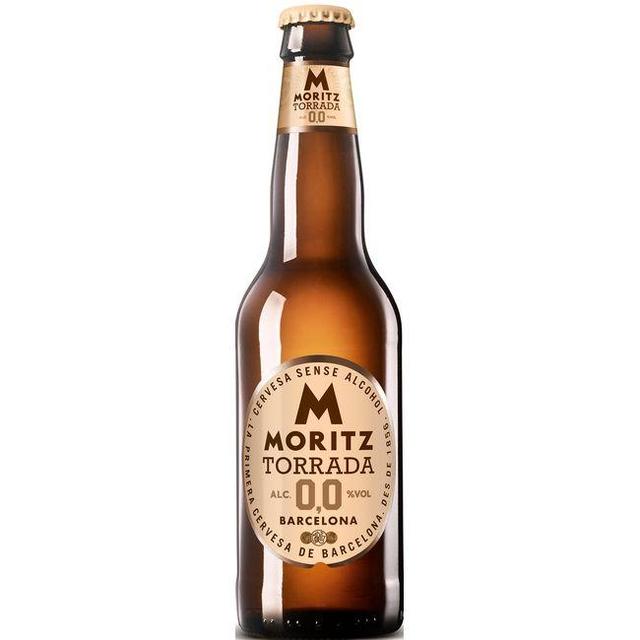 Cerveza 0,0 tostada moritz, botella 33cl