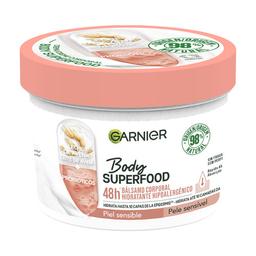 GARNIER Loción corporal hidratante con leche de avena, para pieles sensibles GARNIER Superfood 400 ml