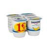 Yogur sabor plátano Danone sin gluten pack de 4 unidades de 120 g