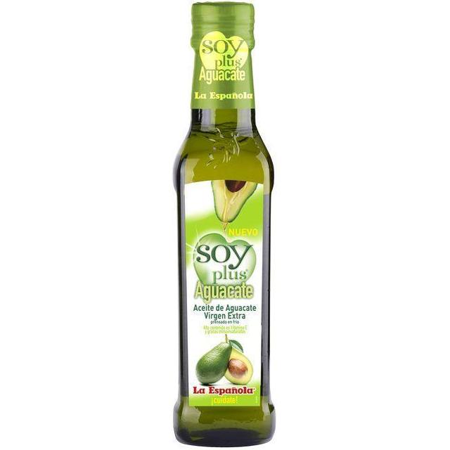 Aceite aguacate virgen extra la española soy plus, botella 25 cl