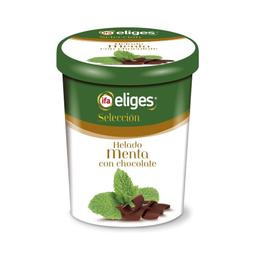 Helado menta chocolate IFA ELIGES tarrina 340 g