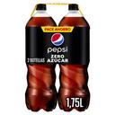 Refresco de cola zero Pepsi botella 2 x 1.75 l