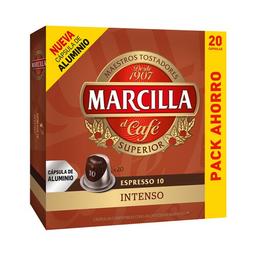 MARCILLA Café en cápsulas Intenso I10, 20 uds