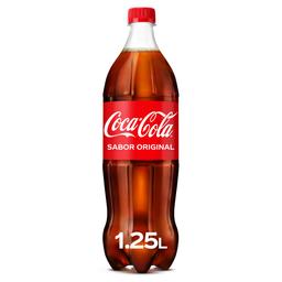 Refresco cola Coca-Cola botella 1,25l