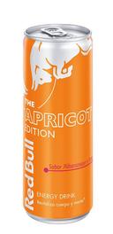 RED BULL Bebida energética sabor albaricoque y fresa lata 250 ml