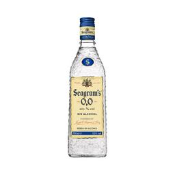 Seagram´s 0,0 Bebida sin alcohol, tipo Dry Gin botella 70 cl
