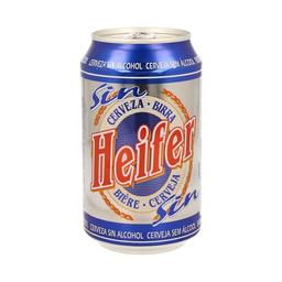 HEIFER Cerveza sin alcohol lata de 33 cl