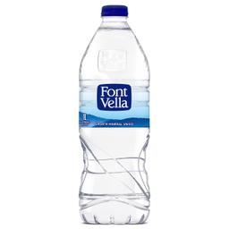 Agua mineral natural Font Vella botella 1 l