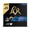 Café descafeinado ristretto intensidad 9 L´or 20 caps