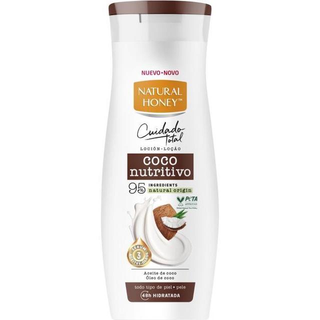 Loción corporal de coco natural honey, bote 330 ml