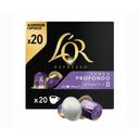 Café lungo profondo compatible con nespresso l'or, caja 20 uds
