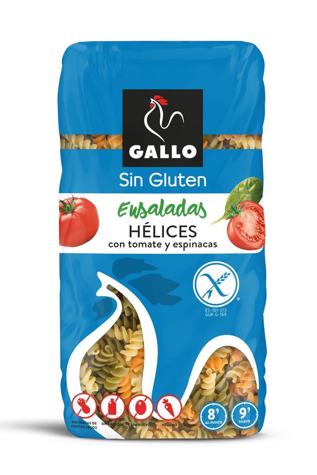 Los mejores precios de Hélices sin gluten Gallo 450g con vegetales