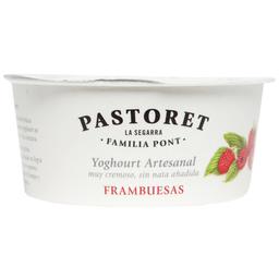 PASTORET Yogur cremoso artesanal de frambuesa 125 gr