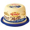 PRÉSIDENT Tarrina de mantequilla con granos de sal de mar PRÉSIDENT La motte 250 g