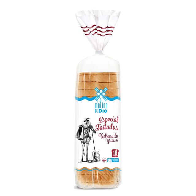 Pan de molde especial tostadas El molino de Dia bolsa 820 g