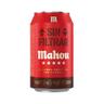 MAHOU 5 ESTRELLAS Cerveza Sin Filtrar lata de 33 cl