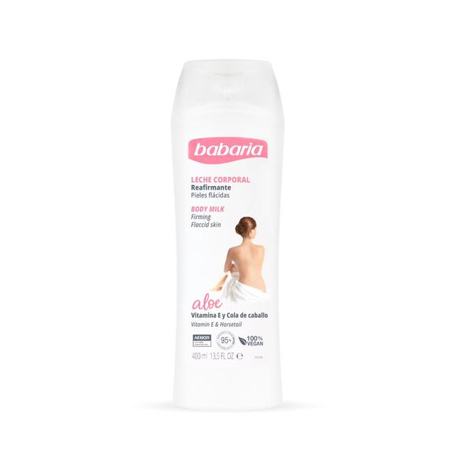 Body milk reafirmante BABARIA 400 ml