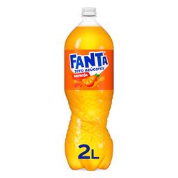 Refresco Fanta naranja zero azúcares añadidos