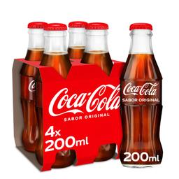 Coca Cola pack de 4 botellas de 20 cl