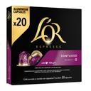 Café en cápsulas espresso sontuoso L'Or caja 20 unidades