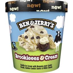 Helado brookieees&cream ben&jerry's, tarrina 465 ml
