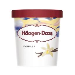 Helado de vainilla Häagen Dazs sin gluten 460 ml