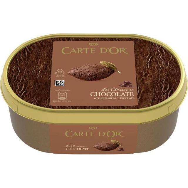 Helado de chocolate carte d'or, tarrina 1 litro