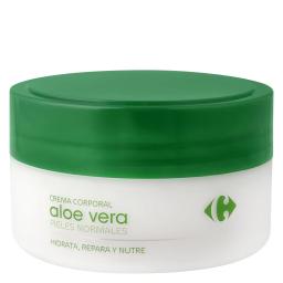 Crema corporal Aloe Vera pieles normales Carrefour 200 ml