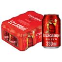 Cerveza Cruzcampo Pilsen pack de 12 latas de 33 cl