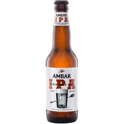 Cerveza ipa ambar, botellín 33 cl