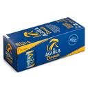 Cerveza El Aguila dorada pack de 10 latas de 33 cl