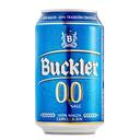 Cerveza sin alcohol 0,0% buckler, lata 33 cl