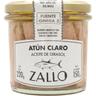 Atún claro en aceite de girasol zallo, frasco 220 g