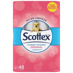 Papel higiénico Original Scottex 48 rollos