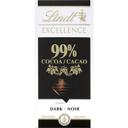 Chocolate 99% cacao lindt excellence, tableta 50 g