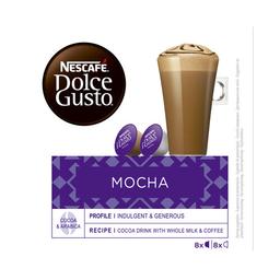 DOLCE GUSTO Café en cápsulas sabor Moka 16 uds