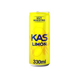 KAS Refresco de limón lata de 33 cl