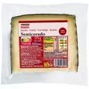 Queso semicurado eroski basic, cuña 375 g