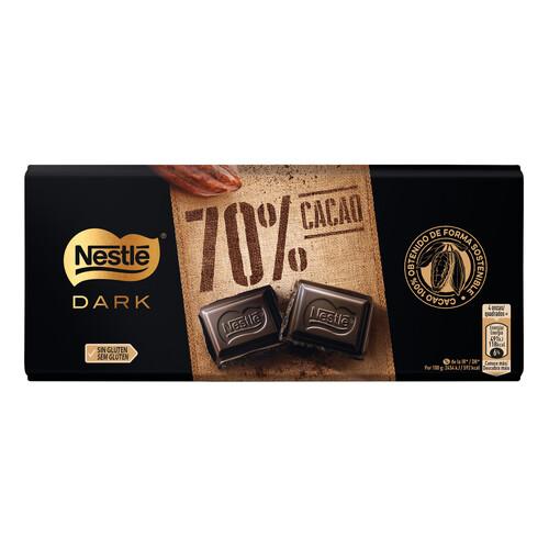 NESTLÉ Dark Chocolate negro 70% cacao 120 g