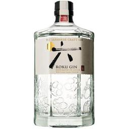 Ginebra japonesa roku, botella 70 cl