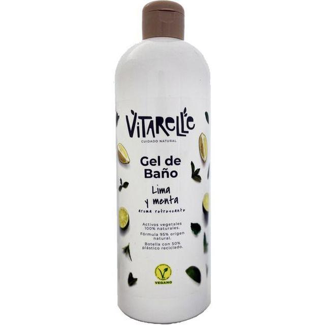 Gel baño de lima y menta vitarelle, bote 750 ml