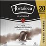 Café intensísimo compatible nespresso fortaleza, caja 20 uds