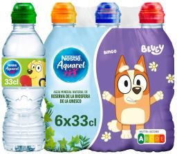 Agua Aquarel 33cl pack 6 sport